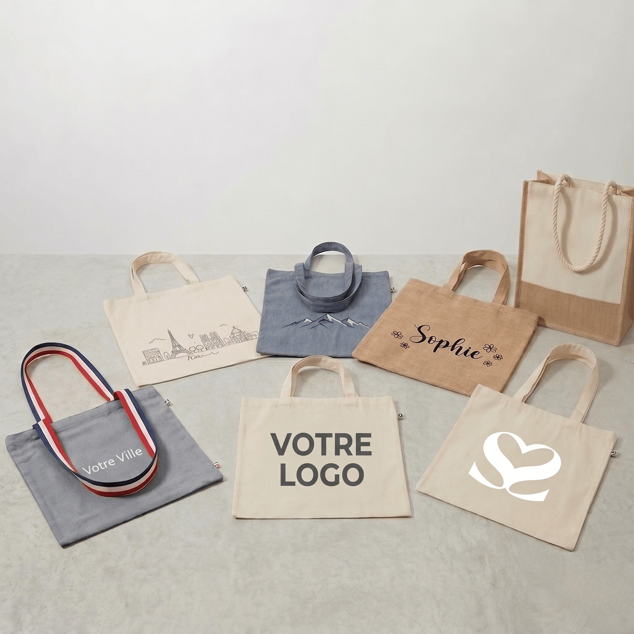 Tote bags personnalisables entreprise