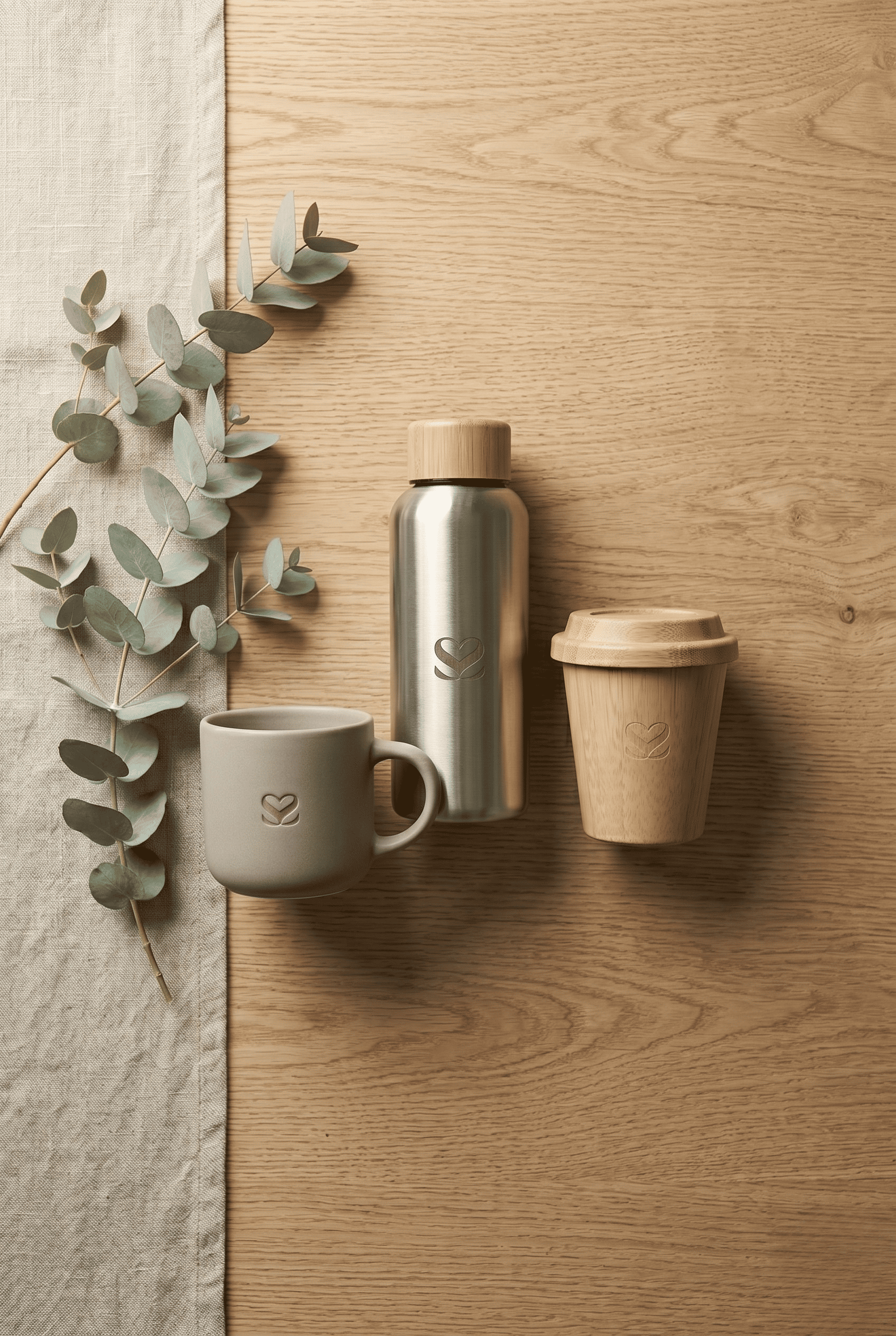 Gourdes et mugs écoresponsables entreprise