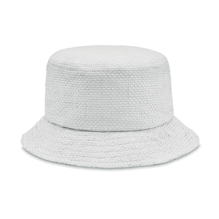 BOB EN PAILLE DE PAPIER - Blanc - item_picture_front