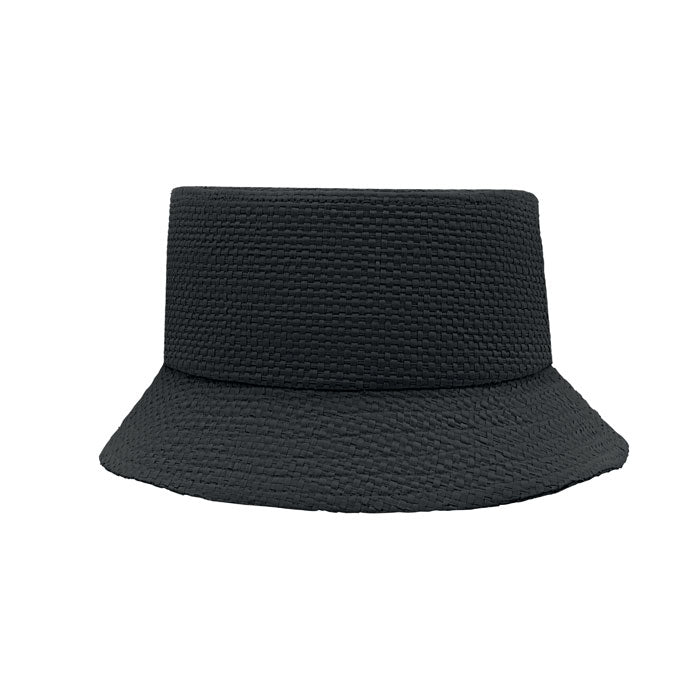 BOB EN PAILLE DE PAPIER - Noir - item_picture_top