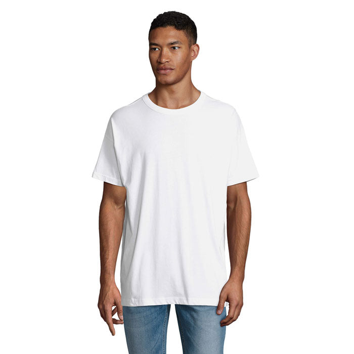 BOXY MEN T-SHIRT OVERSIZE - Blanc - item_picture_front