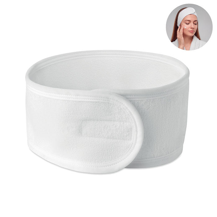 Bandeau réglable en microfibre - Blanc - item_picture_front