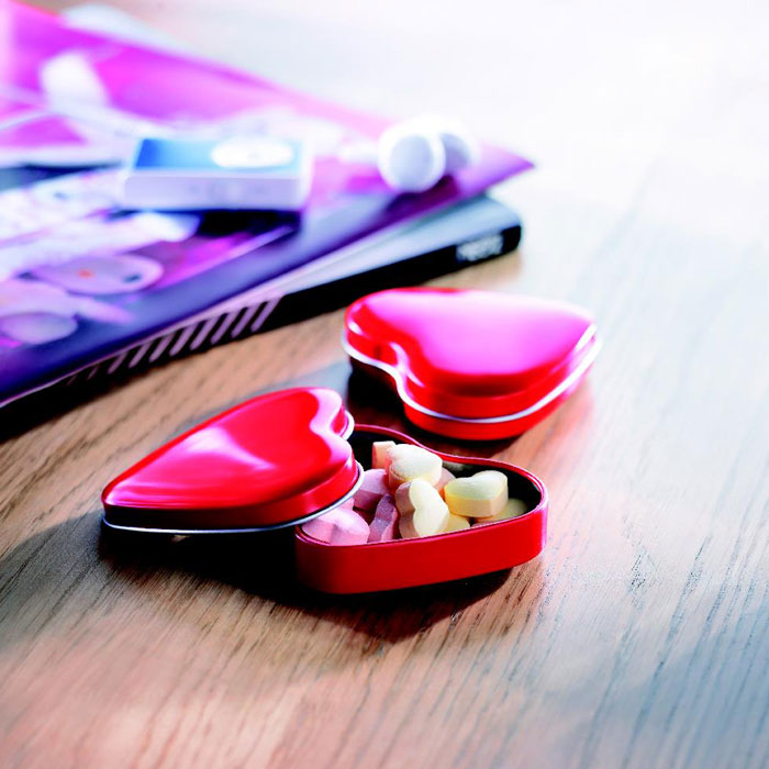 Boîte coeur avec bonbons - Rouge - item_ambiant_picture