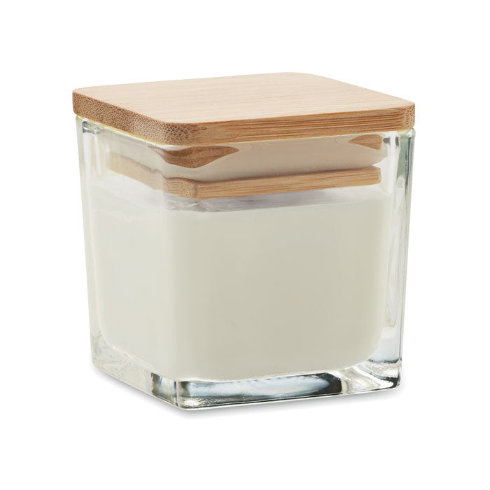 Bougie parfumée carrée 50gr - Blanc - item_picture_top