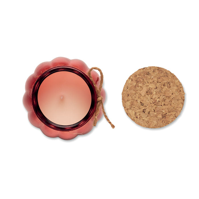 Bougie vanille cire végétale - Rouge - item_picture_open