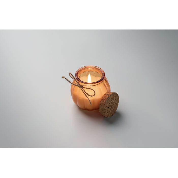Bougie vanille cire végétale - Orange - item_picture_top