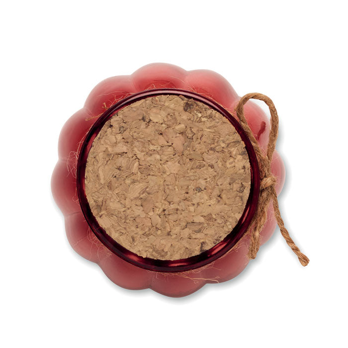 Bougie vanille cire végétale - Rouge - item_picture_1