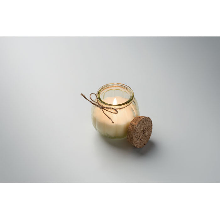 Bougie vanille cire végétale - Beige - item_picture_top