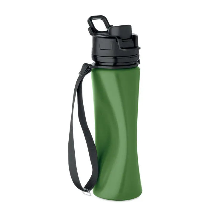 Bouteille sport pliable silicone 500ml personnalisable  Values and Co