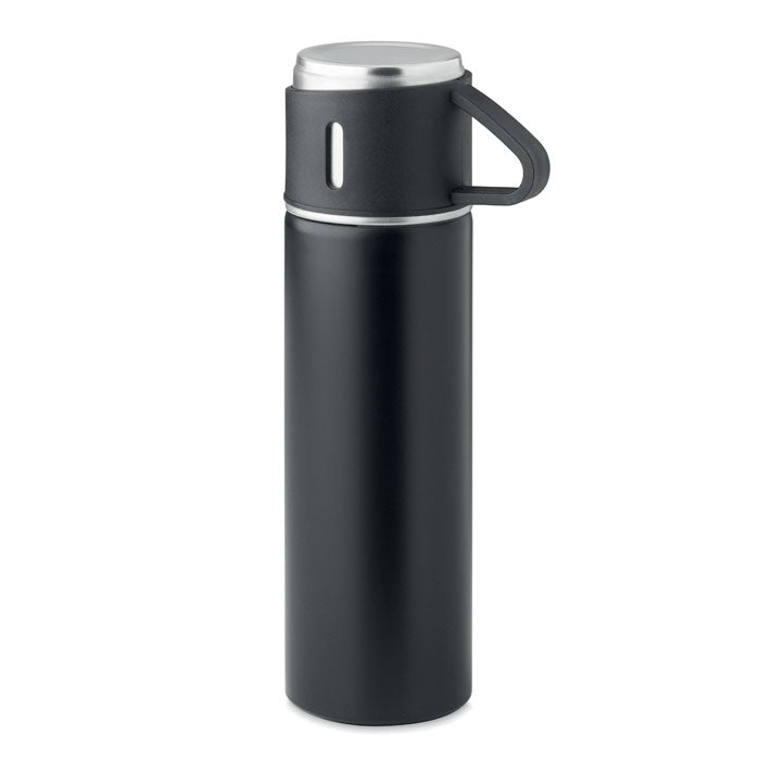 Bouteille double paroi 420 ml - Noir - item_picture_front
