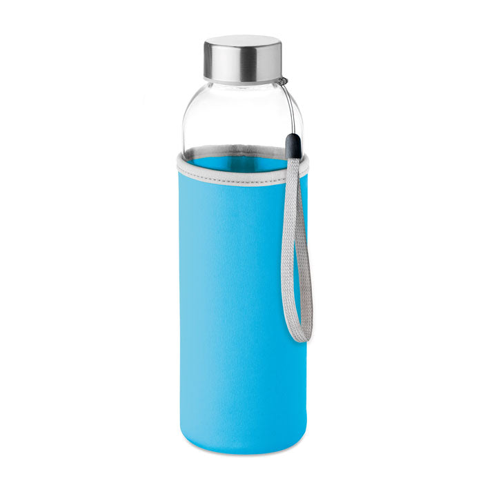 Bouteille en verre 500ml - Turquoise - item_picture_front