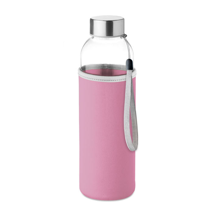 Bouteille en verre 500ml - Rose Bébé - item_picture_front