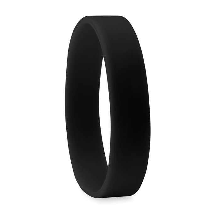 Bracelet en silicone. - Noir - item_picture_front