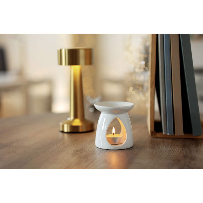 Brûleur de parfum vanille - Blanc - item_ambiant_picture