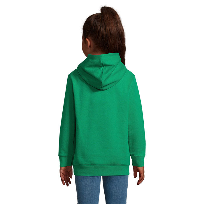 CONDOR KIDS  sweat Capuche - Vert Prairie - item_picture_back