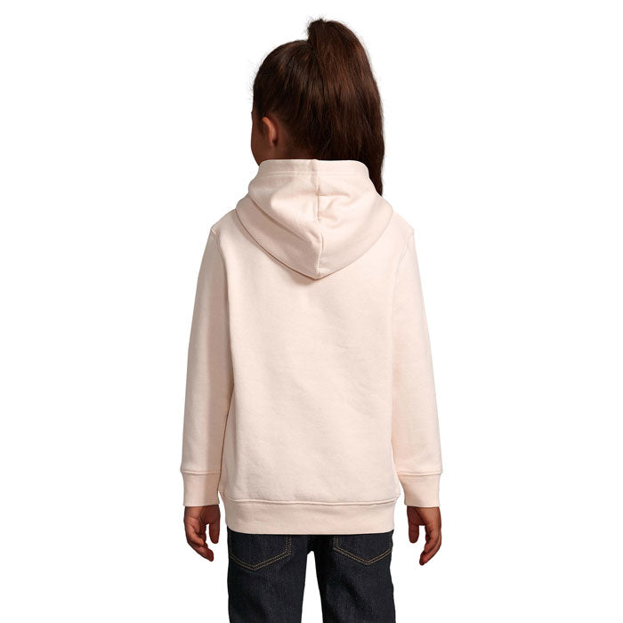CONDOR KIDS  sweat Capuche - Rose Cremeux - item_picture_back