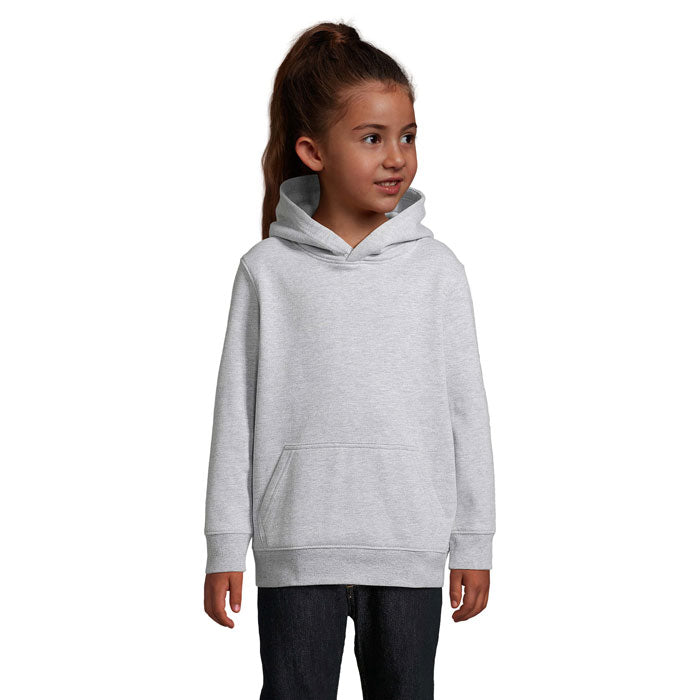 CONDOR KIDS  sweat Capuche - Gris Chiné II - item_picture_front