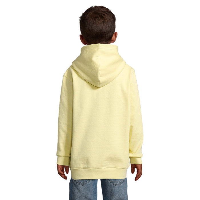 CONDOR KIDS  sweat Capuche - Jaune Clair - item_picture_back