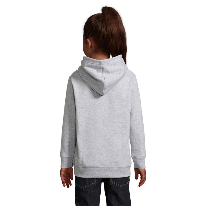 CONDOR KIDS  sweat Capuche - Gris Chiné II - item_picture_back