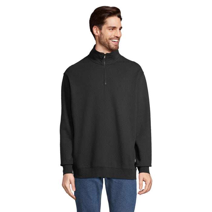 CONRAD Sweat Zip Col - Noir - item_picture_front