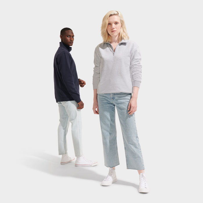 CONRAD Sweat Zip Col - French Marine - item_picture_2