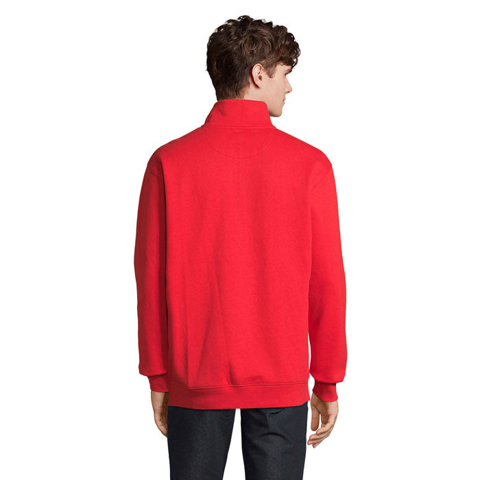 CONRAD Sweat Zip Col - Rouge Vif - item_picture_back
