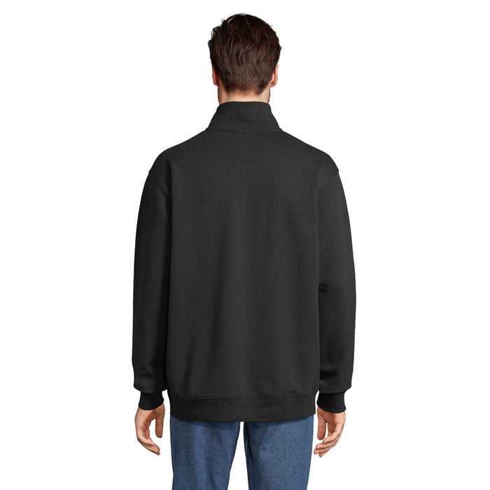 CONRAD Sweat Zip Col - Noir - item_picture_back