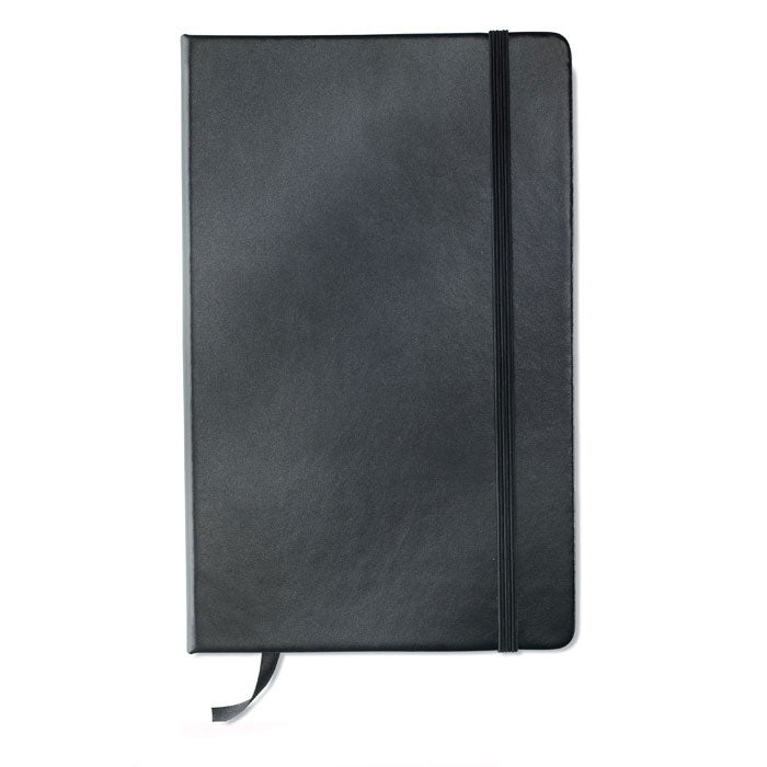 Carnet A5 96 pages lignées - Noir - item_picture_front