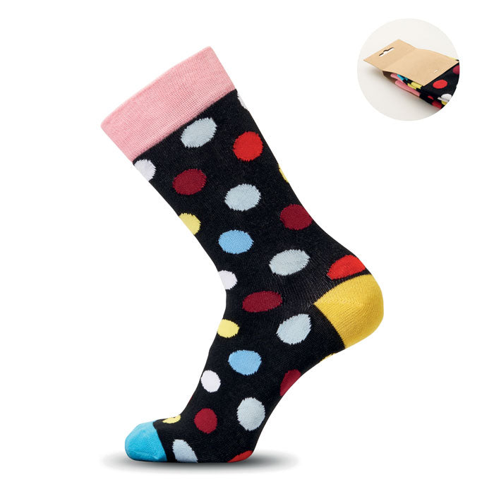 Chaussettes motifs amusants L - Noir - item_picture_front