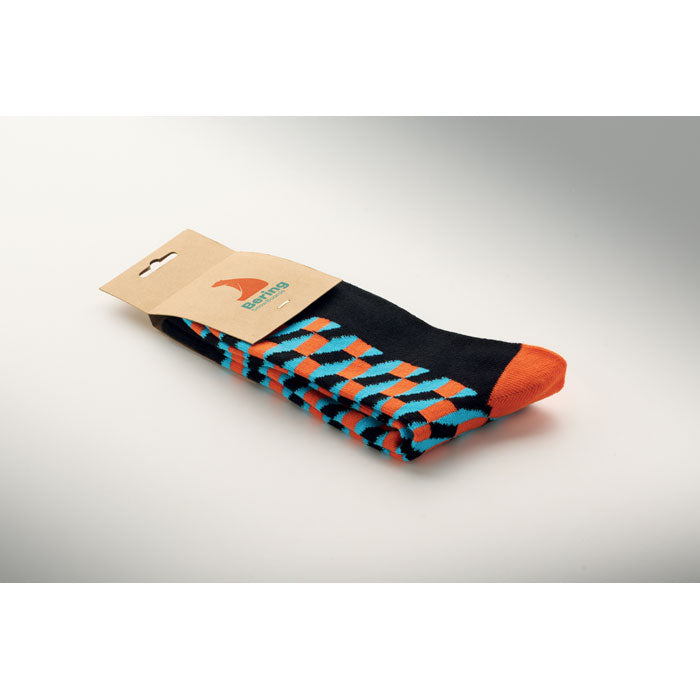Chaussettes motifs amusants L - Orange - item_picture_2