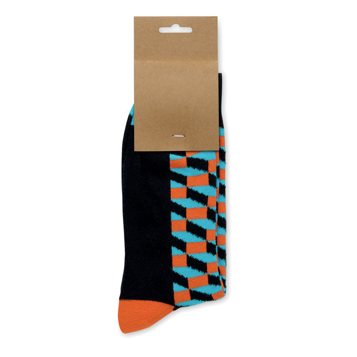 Chaussettes motifs amusants L - Orange - item_picture_1