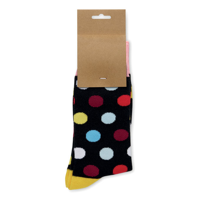 Chaussettes motifs amusants L - Noir - item_picture_1