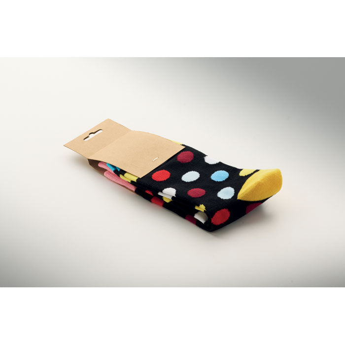 Chaussettes motifs amusants L - Noir - item_picture_side