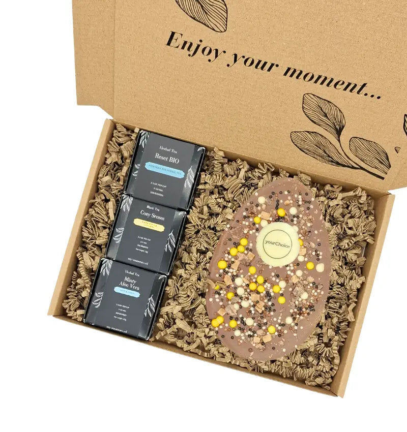 Coffret chocolat et thé - Édition Pâques  Values And Co