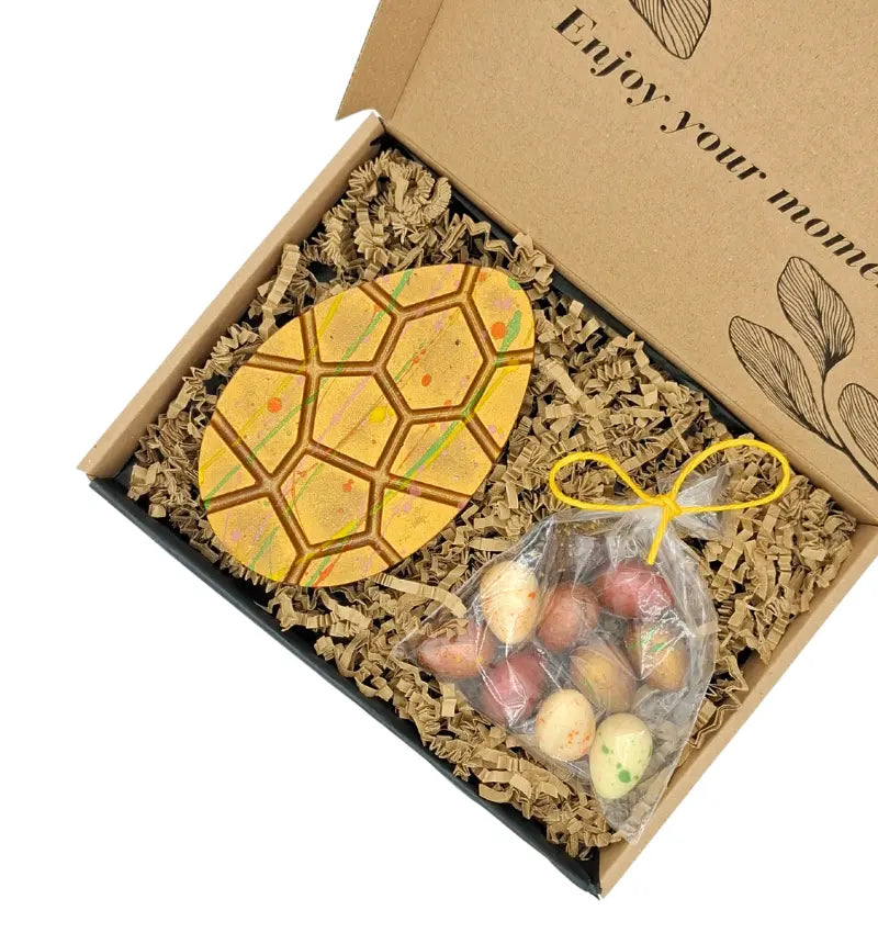 Coffret œuf en chocolat et assortiment de chocolats - Édition Pâques  Values And Co