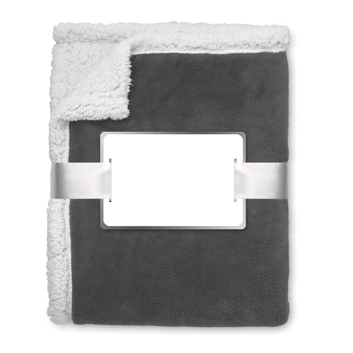 Couverture PP / sherpa - Gris - item_picture_back