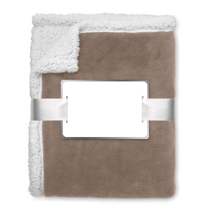 Couverture PP / sherpa - Kaki - item_picture_back