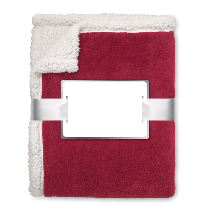 Couverture PP / sherpa - Bordeaux - item_picture_back