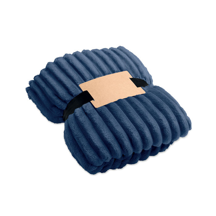 Couverture en polaire RPET - Bleu - item_picture_front