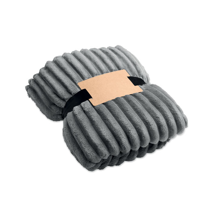 Couverture en polaire RPET - Gris Pierre - item_picture_front