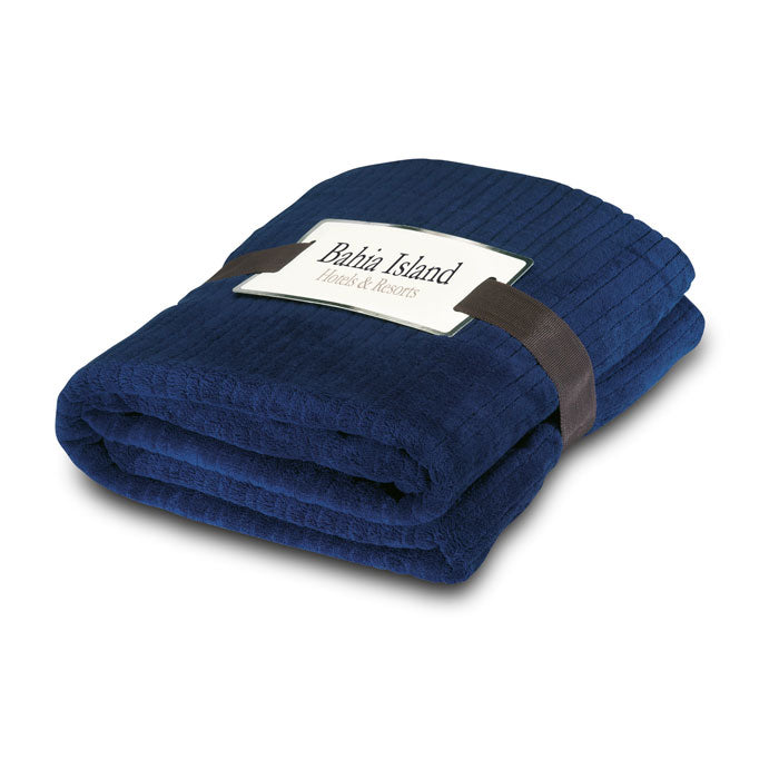 Couverture polaire 240 gr/m² - Bleu - item_picture_printed