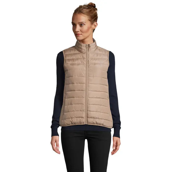 Doudoune sans manches femme personnalisable STREAM  Values and Co