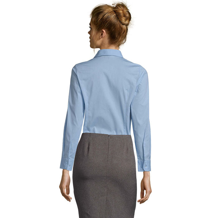 EDEN CHEMISE FEMME STRETCH - Ciel Vif - item_picture_back