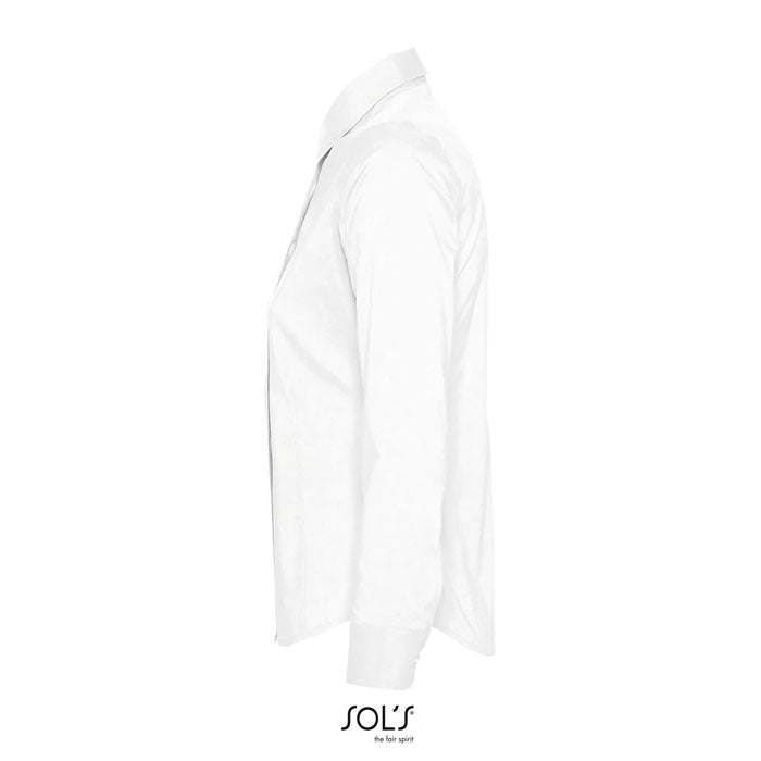 EDEN CHEMISE FEMME STRETCH - Blanc - item_picture_side