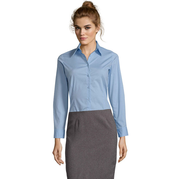 EDEN CHEMISE FEMME STRETCH - Ciel Vif - item_picture_front