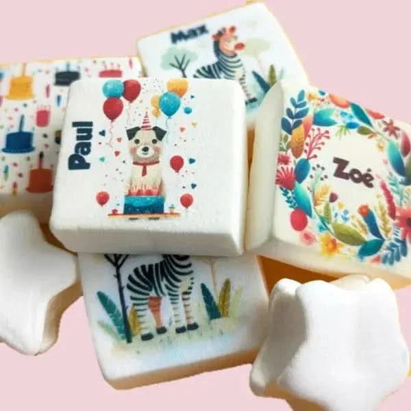 Guimauves personnalisables - Ma boutique