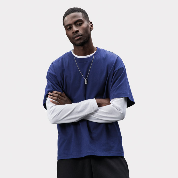 LEGACY TEE-SHIRT OVERSIZE - Indigo - item_picture_3