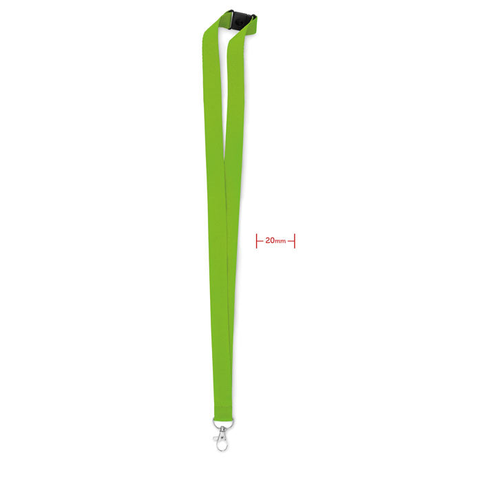 Lanyard crochet métal 20mm - Lime - item_picture_front