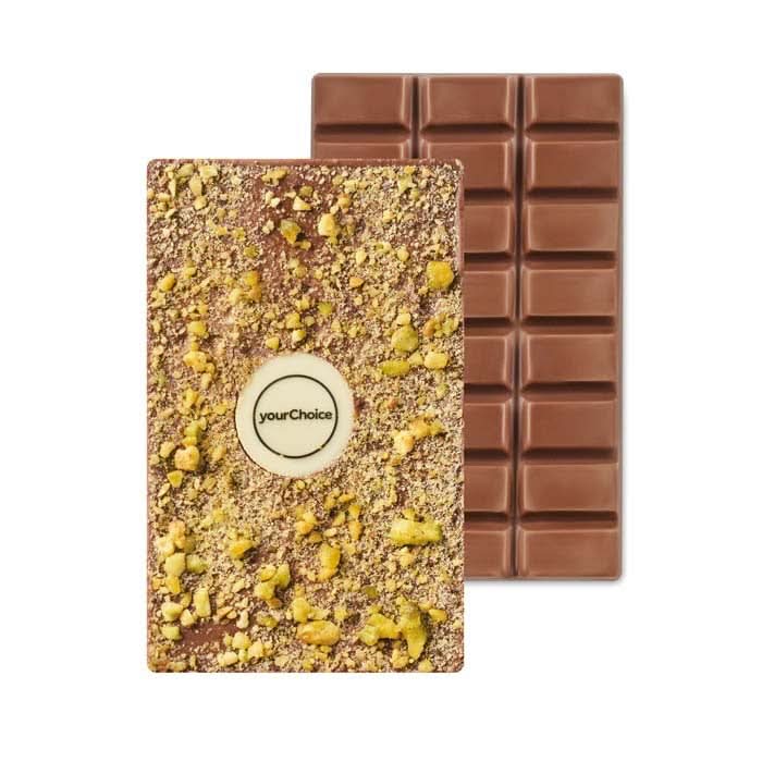 Boîte cadeau avec 3 thés zen et du chocolat style Dubaï