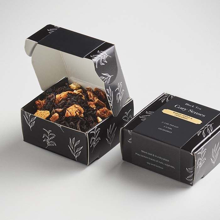 Coffret cadeau de 2 thés zen et barres chocolatées